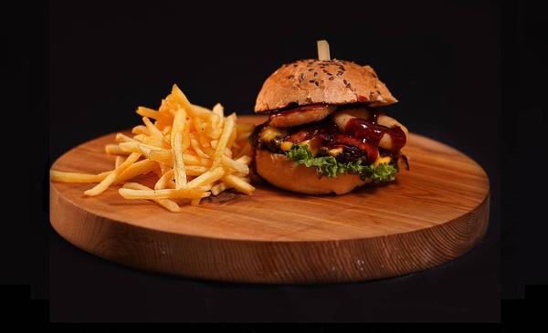 Smoky Bbq Beef Burger